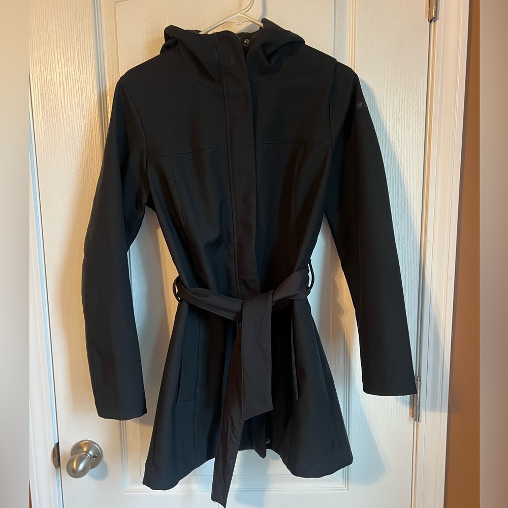 Columbia Women's Black Trench Coat